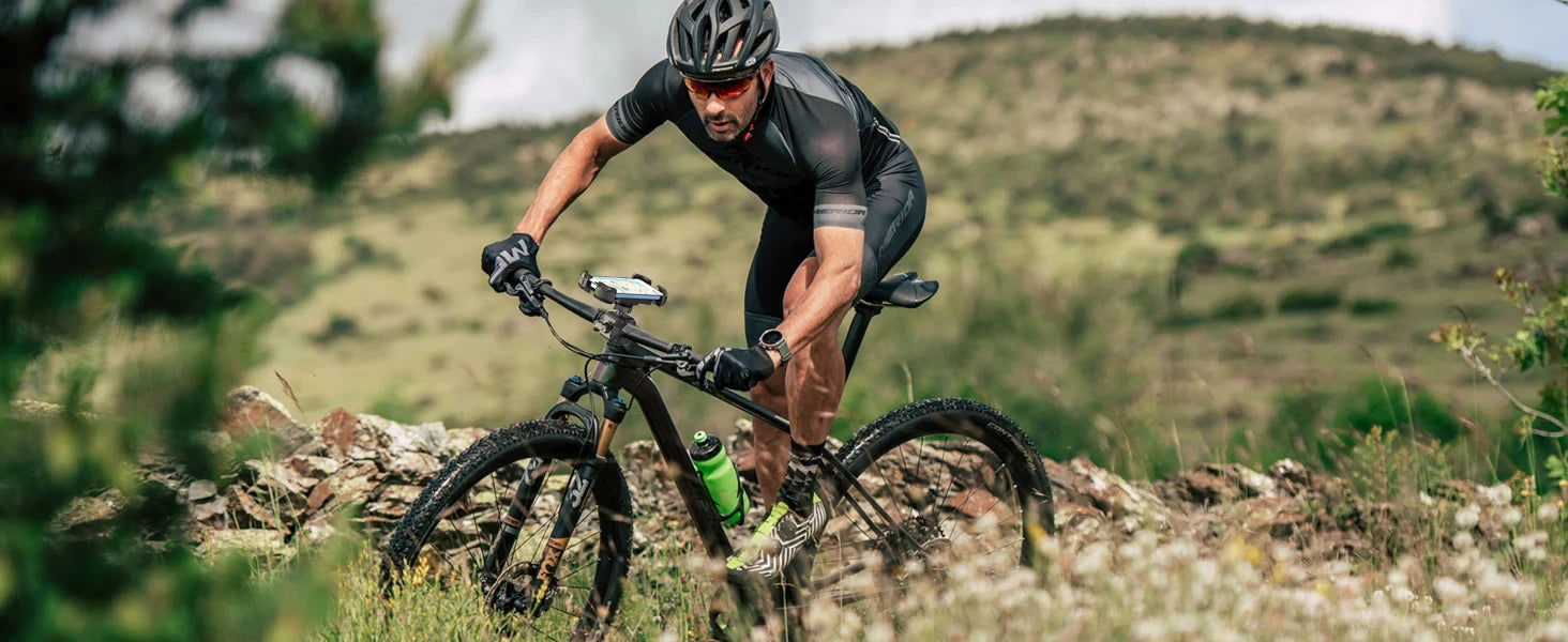 Universal Motorcycle Phone Holder - 360° Rotatable