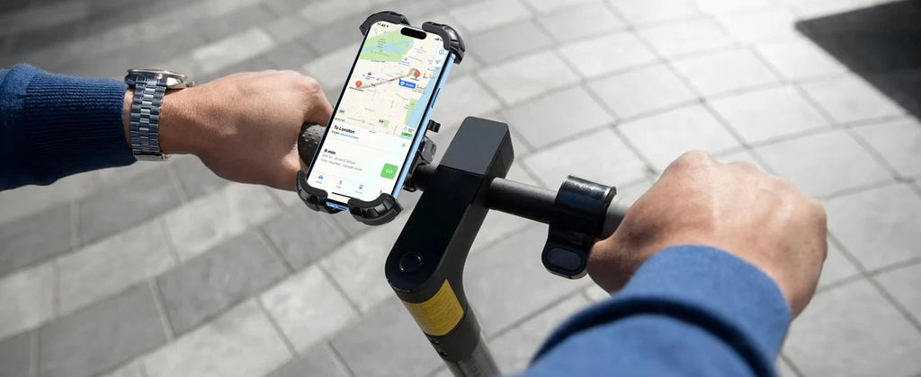 Universal Motorcycle Phone Holder - 360° Rotatable