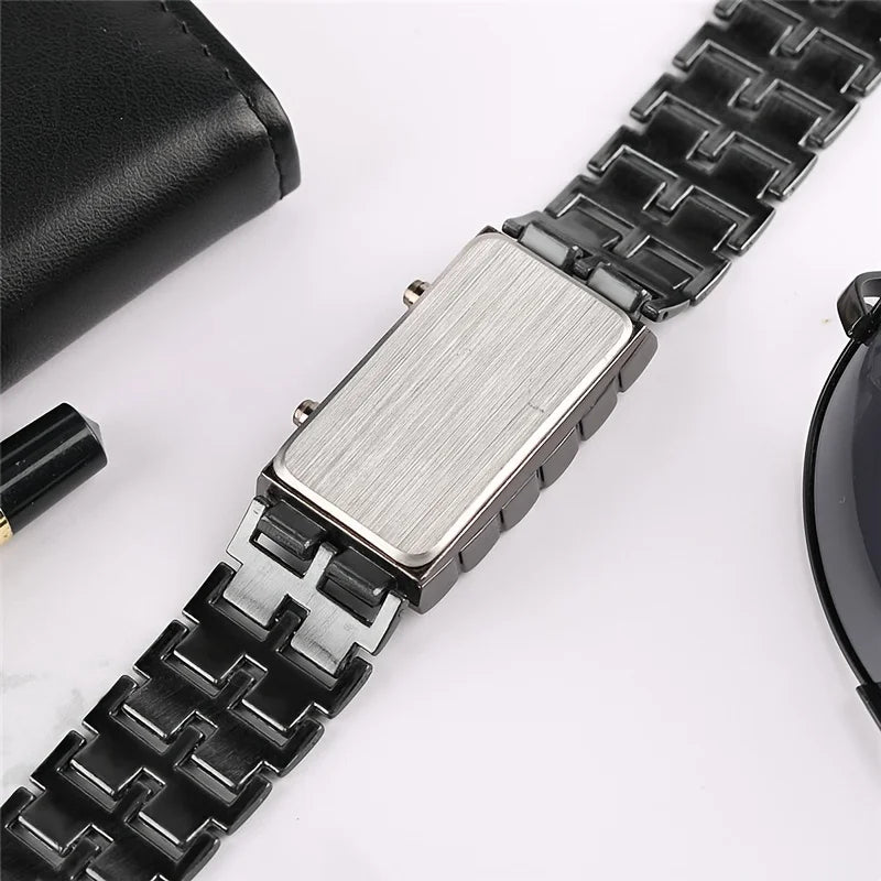 RUNERR LED Digitaluhr – Stylisches Lava-Design für Damen & Herren